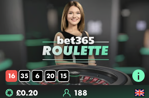 bet365 Rulett